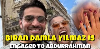 Biran Damla Yılmaz Is Engaged to Abdurrahman Aydın Biran Damla Yılmaz