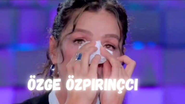 Özge Özpirinçci Gets Emotional on Italy’s Verissimo Talk Show