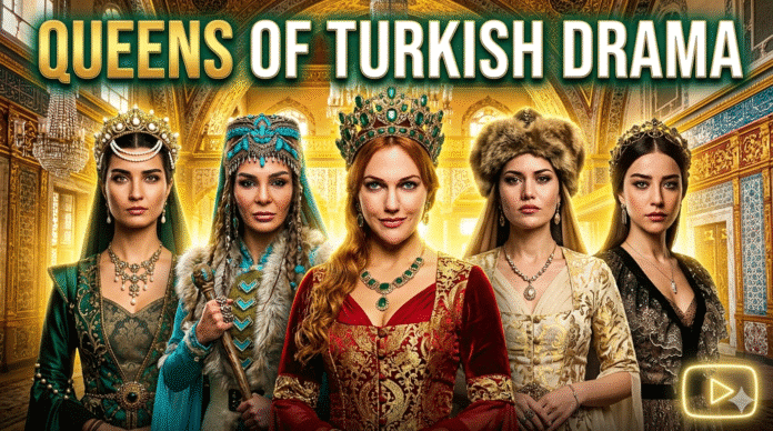 Discover the most loved Turkish historical drama queens who captured millions with beauty, talent, and powerful roles.