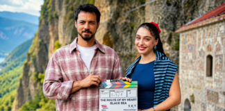 Cemre Baysel & Mert Yazıcıoğlu Wrap Go Türkiye Series Filming Cemre Baysel & Mert Yazıcıoğlu Wrap Go Türkiye Series Filming