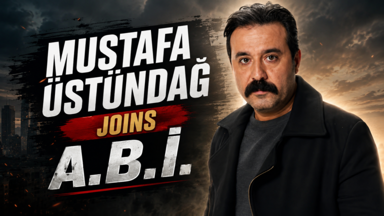 Mustafa Ustundag Joins A.B.İ. Season 2 as New Villain Saruhan